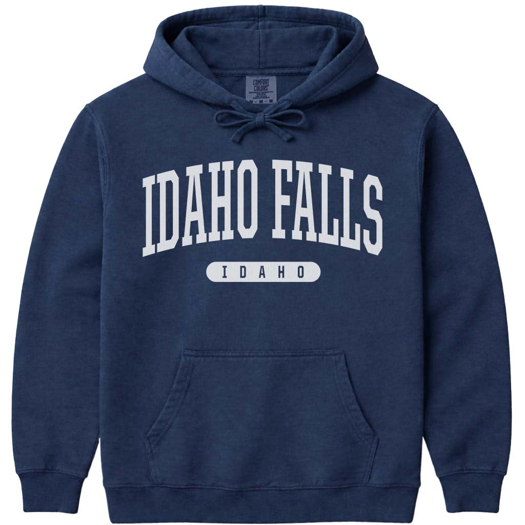 Idaho Falls Hooded Sweatshirt - Navy