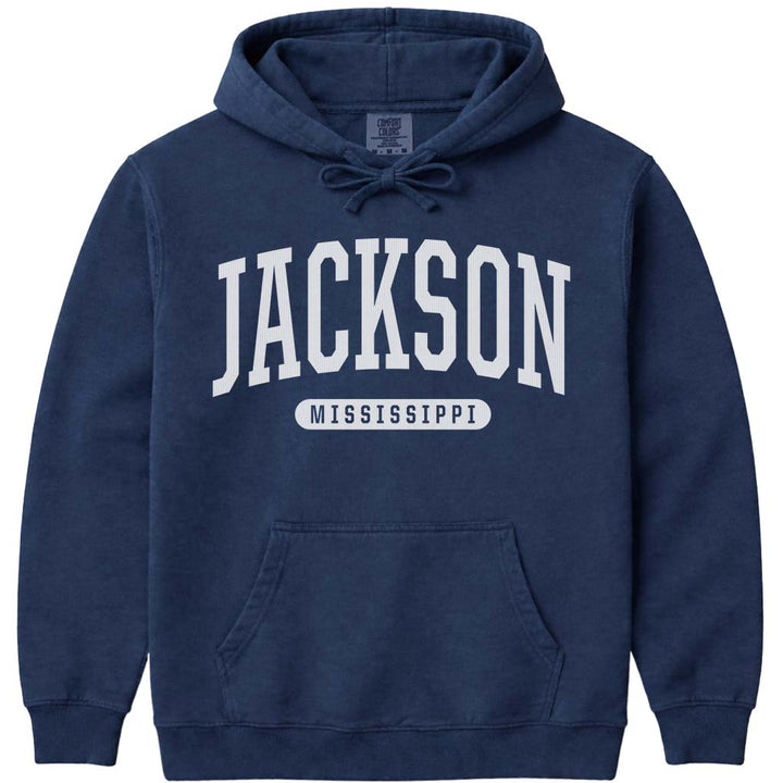 Jackson Mississippi Hoodie - Navy