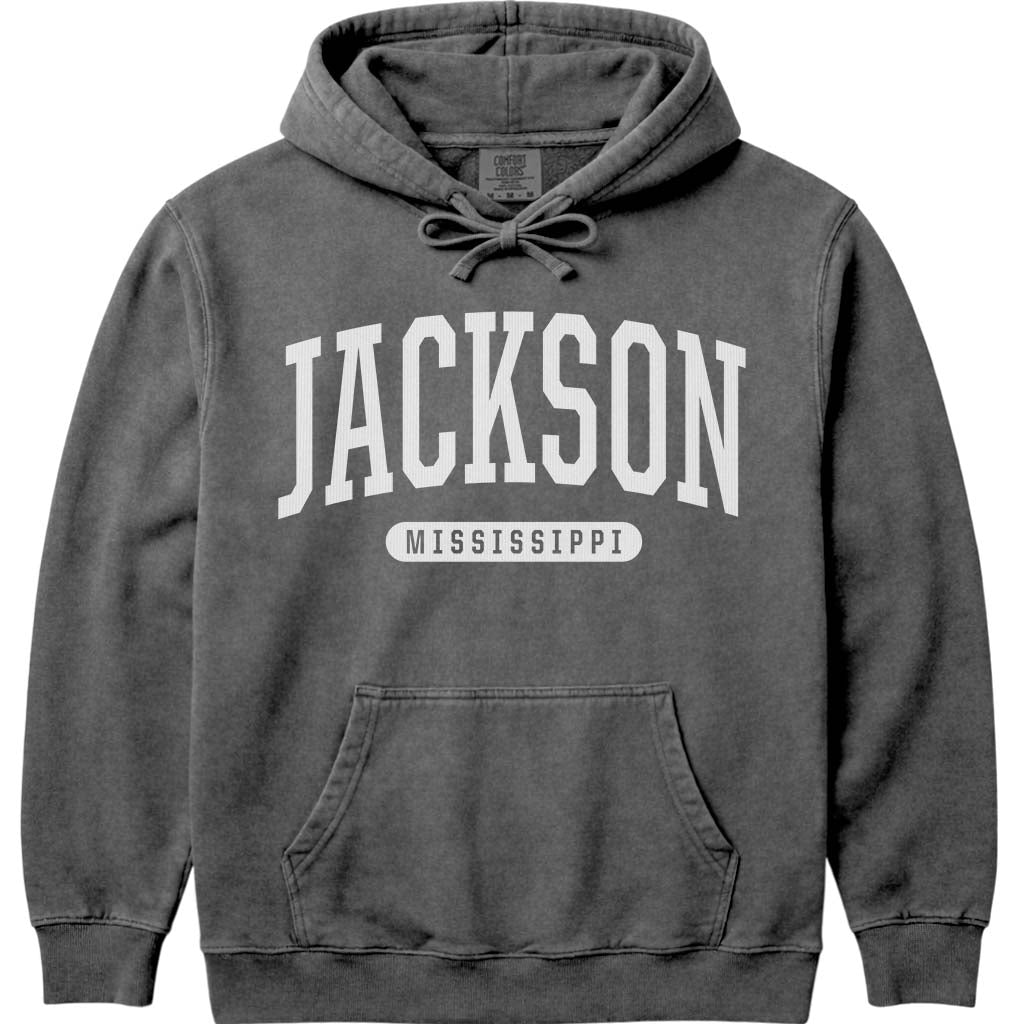 Jackson Mississippi Hoodie - Pepper