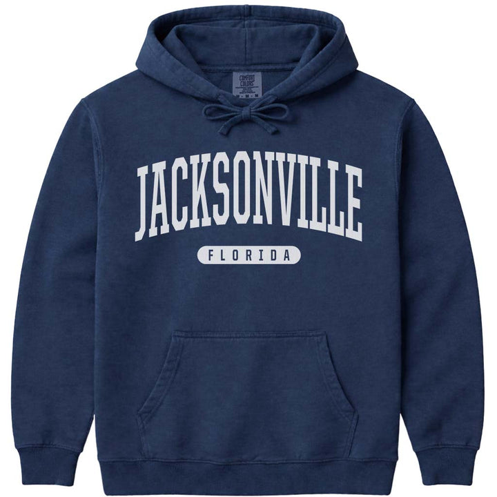 Jacksonville Florida Hoodie - Navy