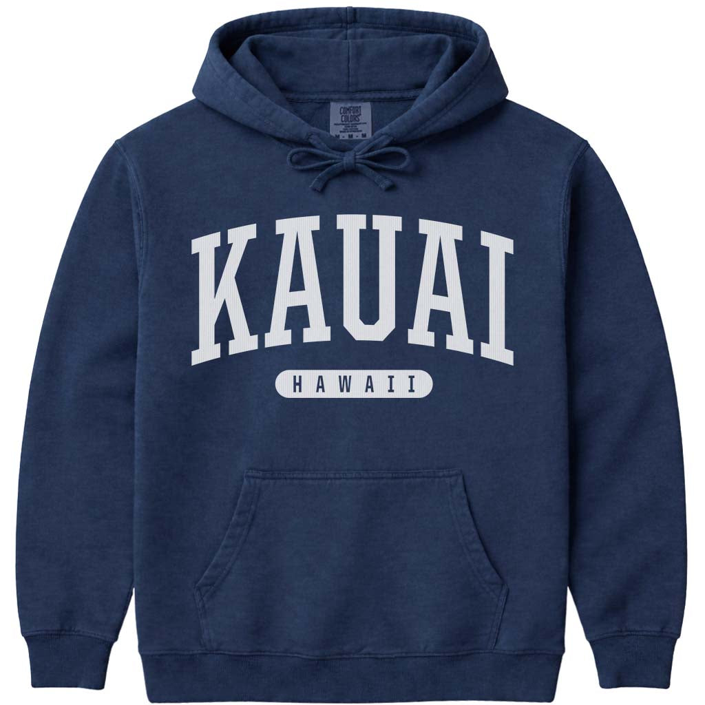 Kauai Hawaii Hoodie - Navy