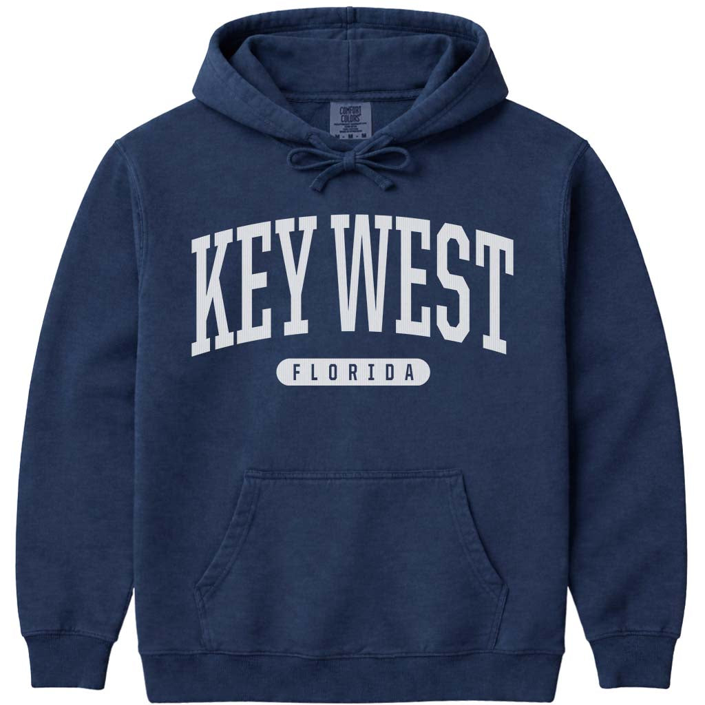 Key West Florida Hoodie - Navy
