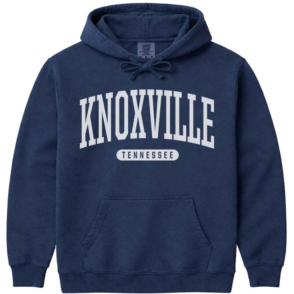Knoxville Tennessee Vintage Hoodie - Navy