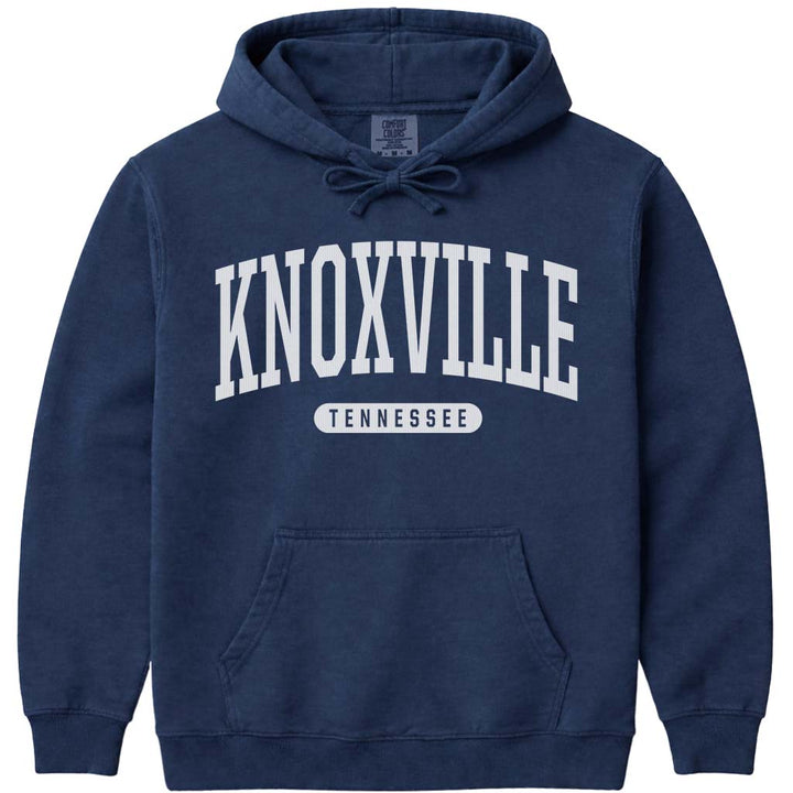 Knoxville Tennessee Vintage Hoodie - Navy