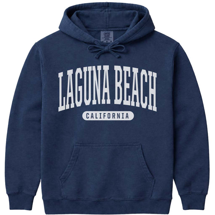 Laguna Beach California Hoodie - Navy