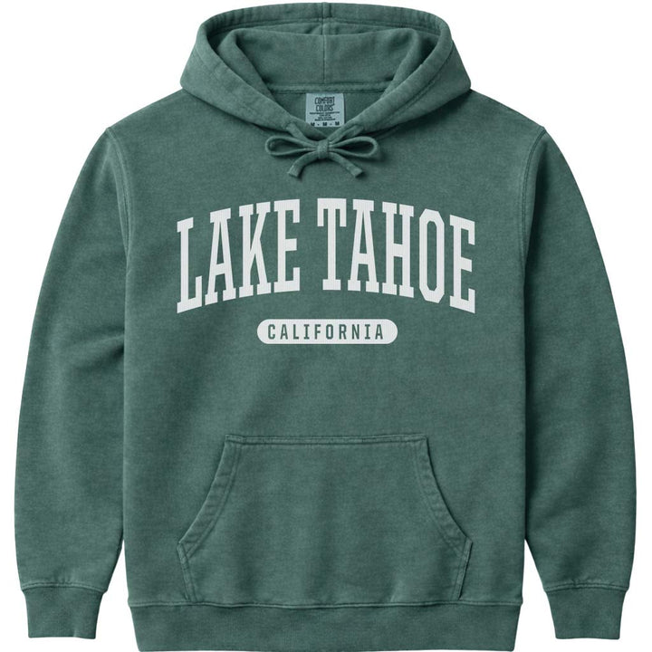 Lake Tahoe California Sweatshirt Hoodie - Blue Spruce
