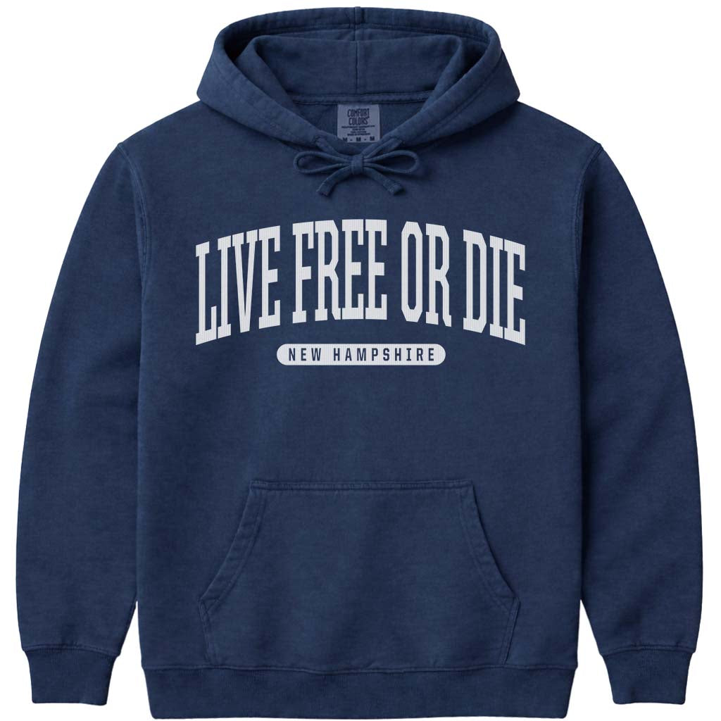 Live Free or Die New Hampshire Sweatshirt - Navy