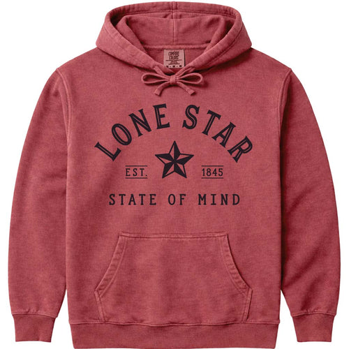 Lone Star State of Mind Hoodie Sweatshirt