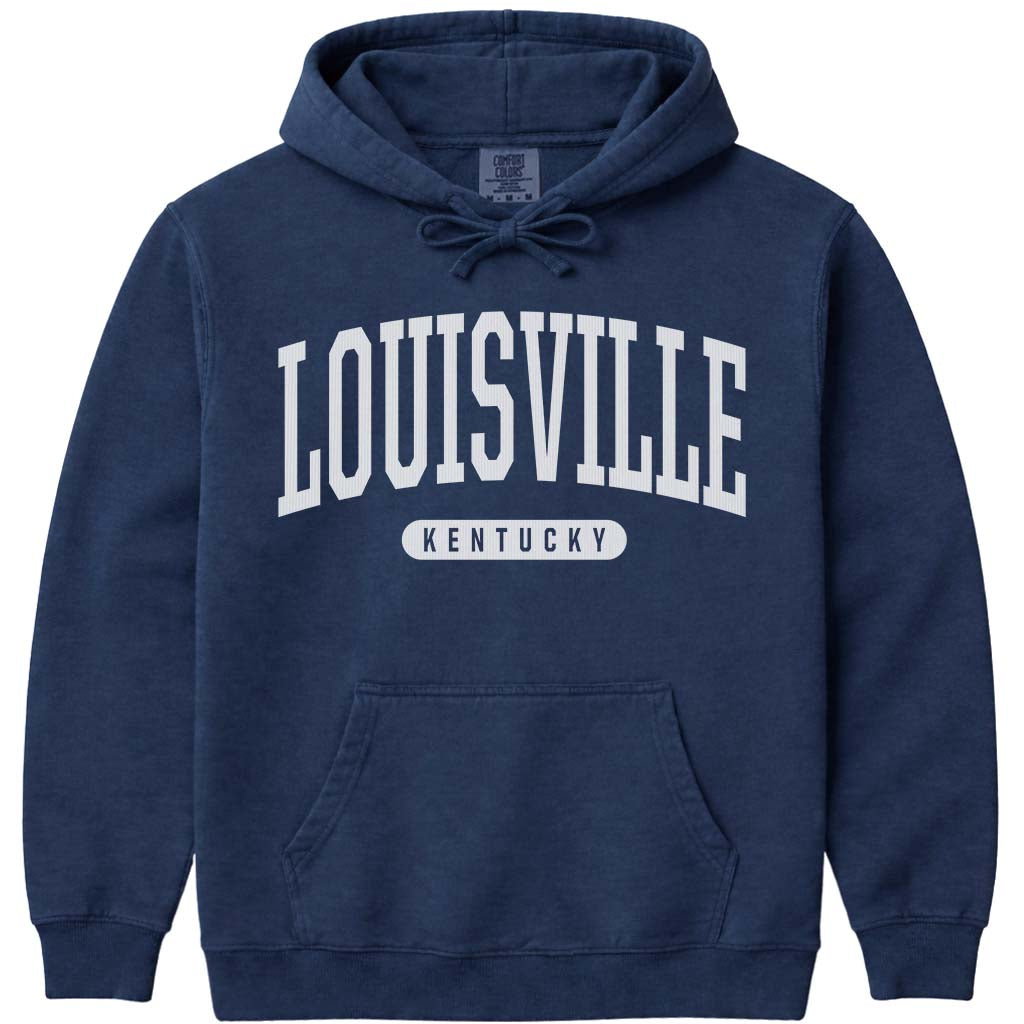 Louisville Kentucky Hoodie - Navy