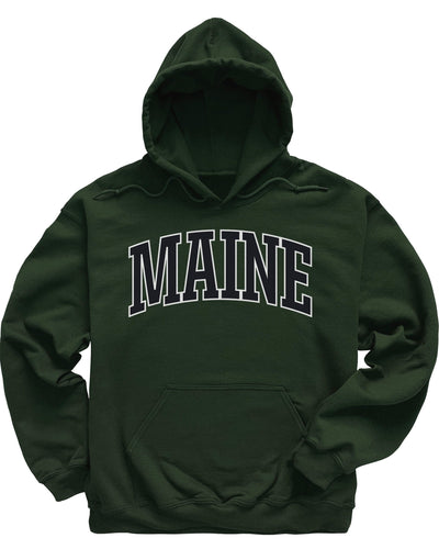 Maine Hoodie - Block Letter