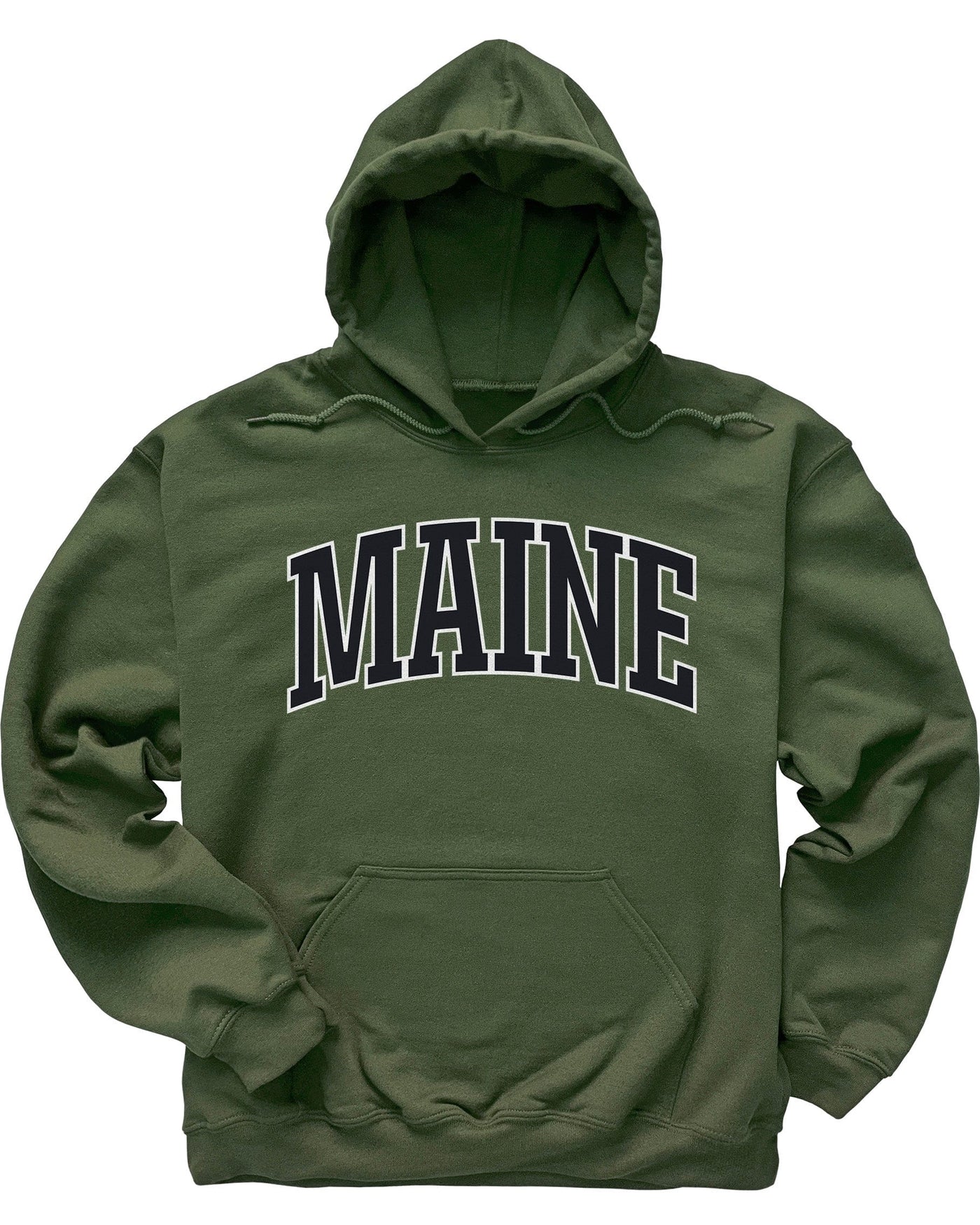 Maine Hoodie - Block Letter