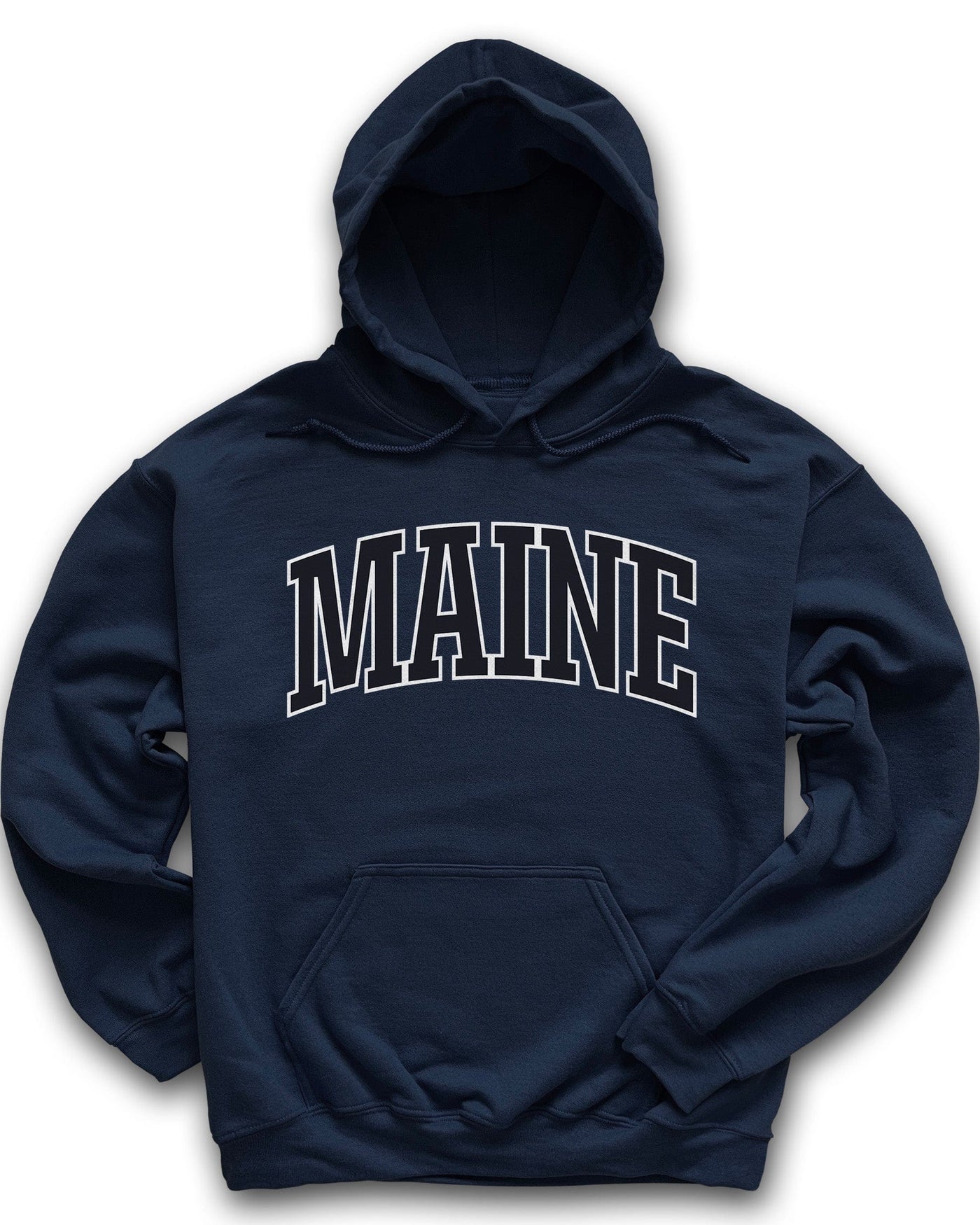 Maine Hoodie - Block Letter