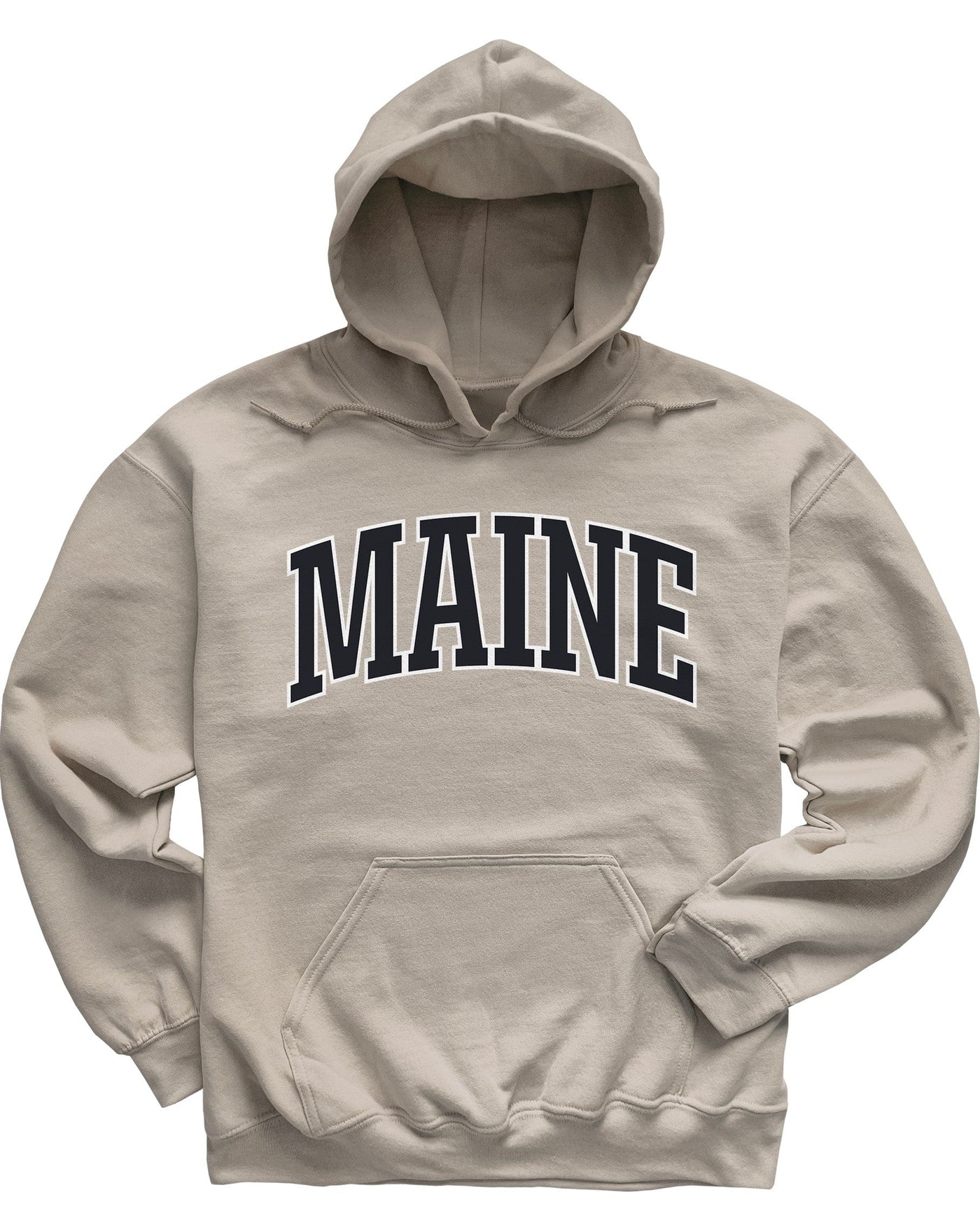 Maine Hoodie - Block Letter