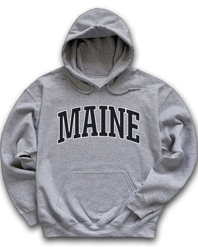 Maine Hoodie - Block Letter