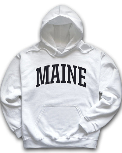 Maine Hoodie - Block Letter