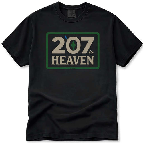 Maine 207 Is Heaven T Shirt