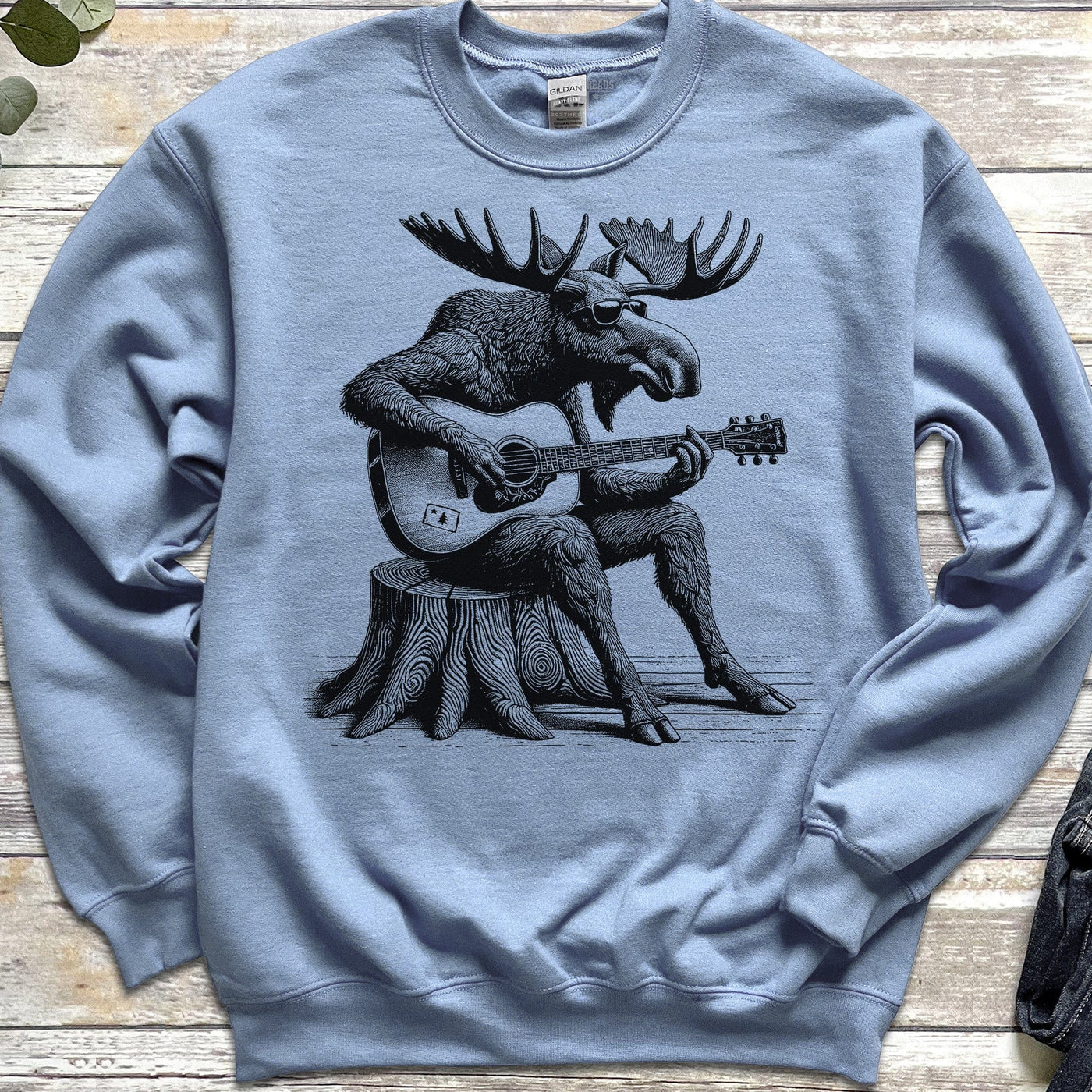 Guitar Moose Sweatshirt