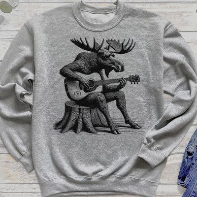 Guitar Moose Sweatshirt