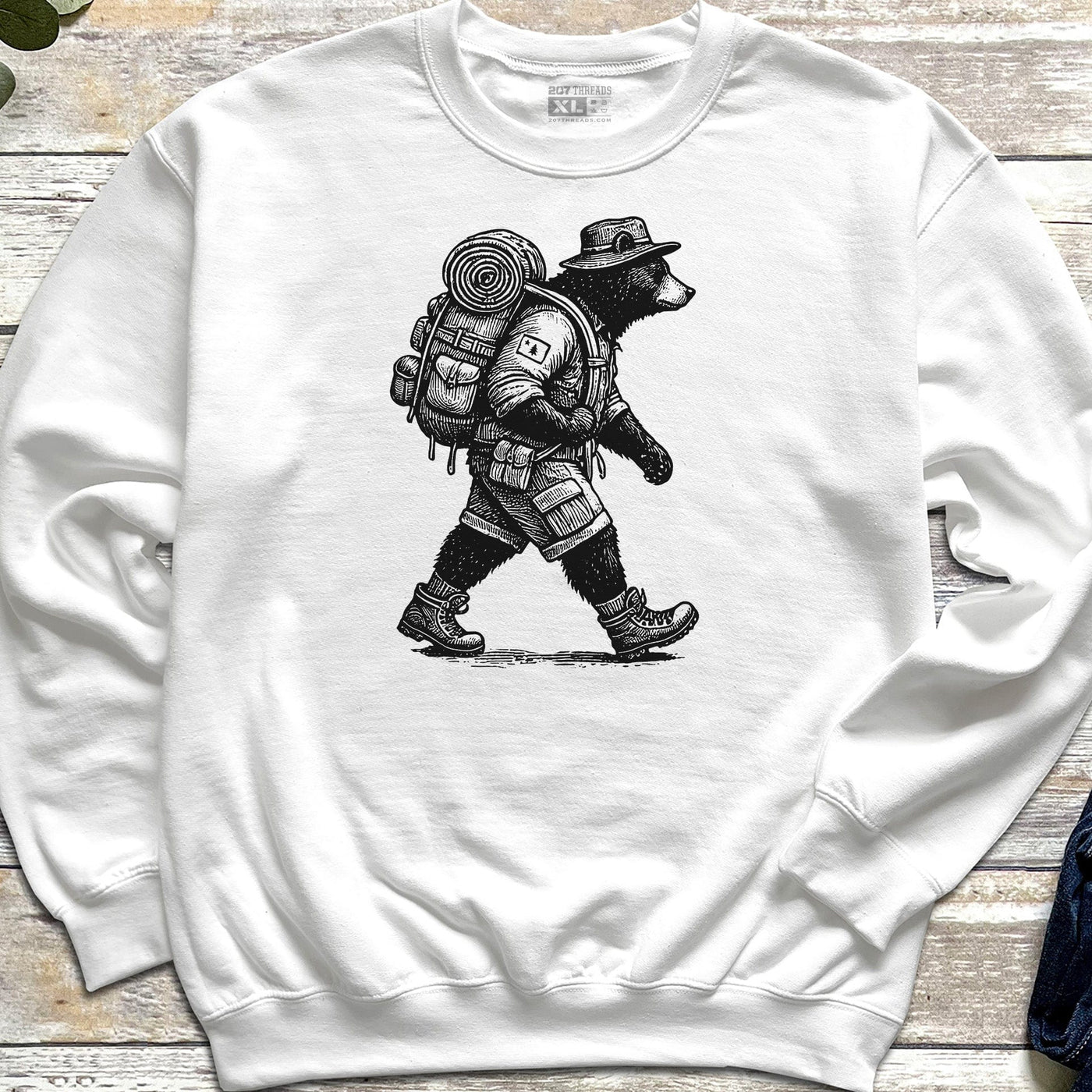 Maine Black Bear Hiker Sweatshirt