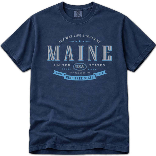Maine Souvenir T Shirt