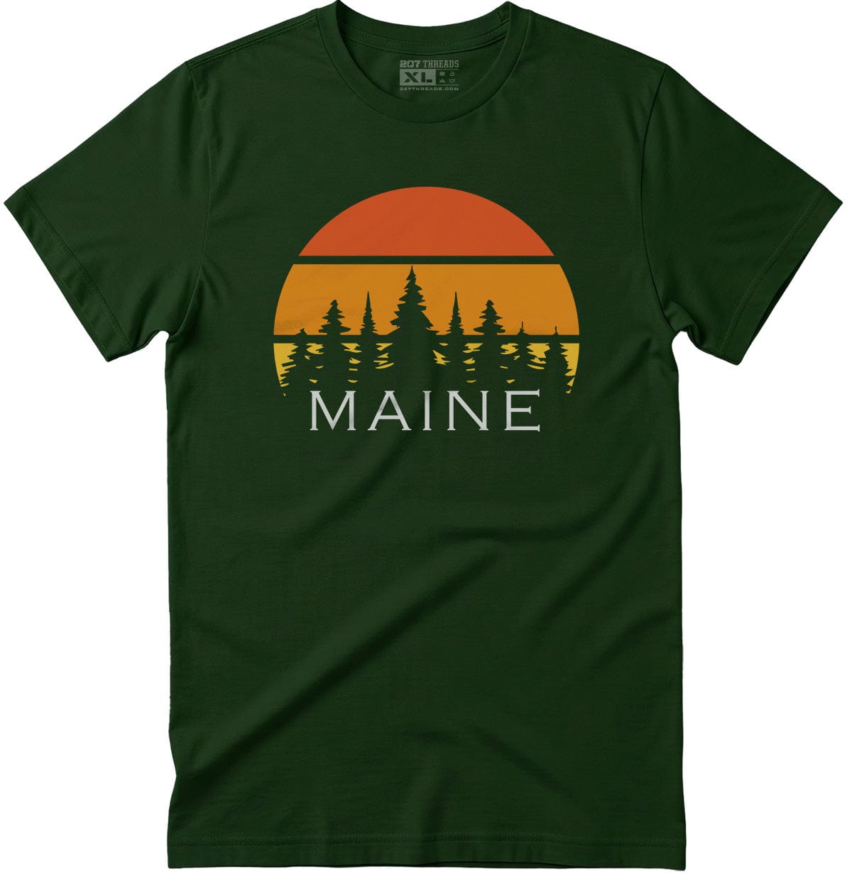 Retro Maine Sunset T-Shirt