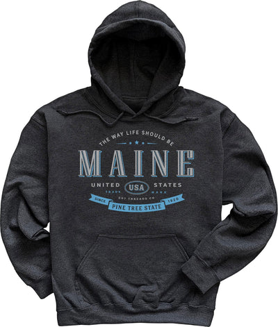 Maine Souvenir Hoodie