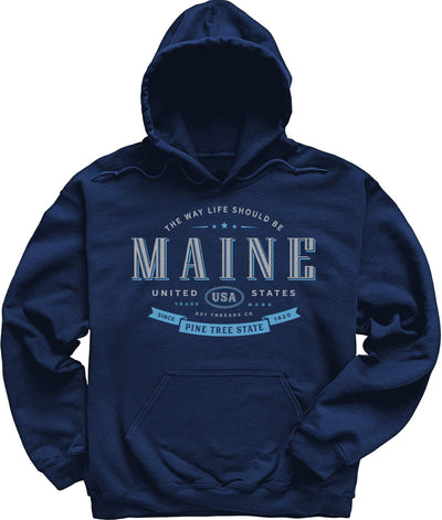 Maine Souvenir Hoodie