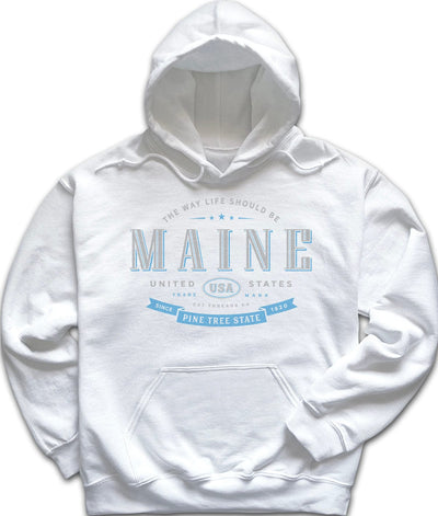 Maine Souvenir Hoodie