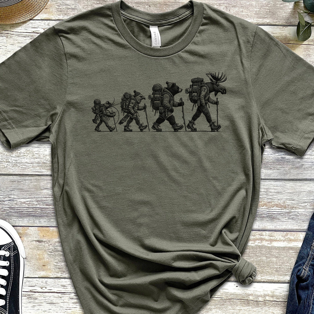 Maine Wildlife Nature Hike T-Shirt