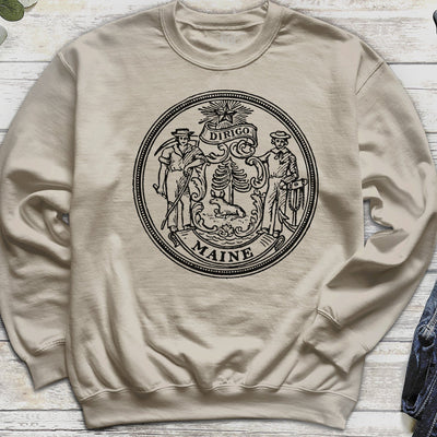 Maine Dirigo Seal Logo Sweatshirt