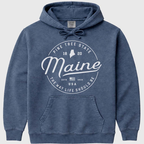 Maine Hoodie Vacationland