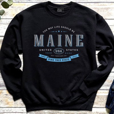 Maine Souvenir Sweatshirt