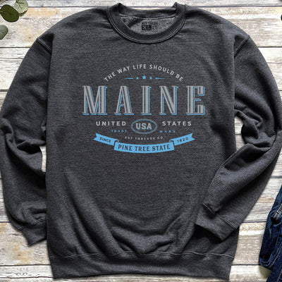 Maine Souvenir Sweatshirt