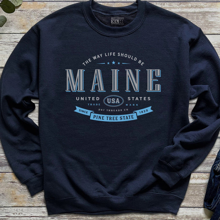 Maine Souvenir Sweatshirt
