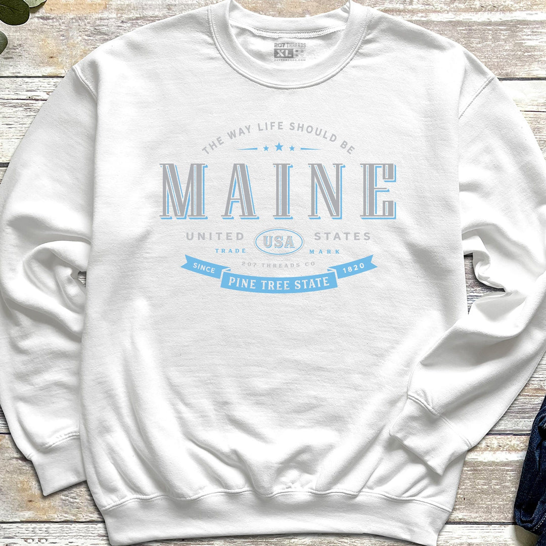Maine Souvenir Sweatshirt