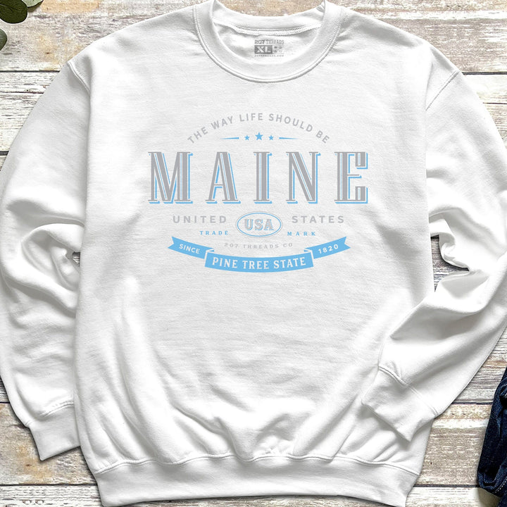 Maine Souvenir Sweatshirt
