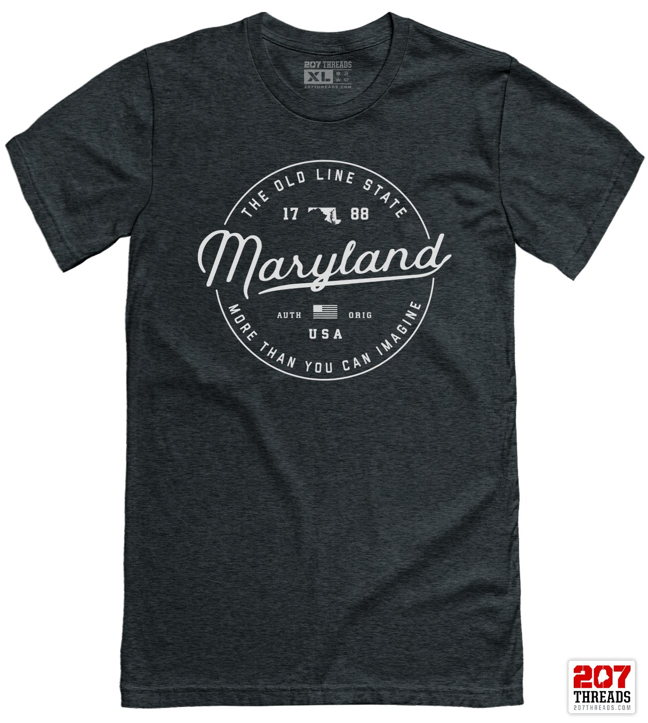 State of Maryland T-Shirt - Soft Maryland Tee
