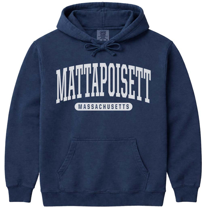 Mattapoisett MA Hoodie - Navy