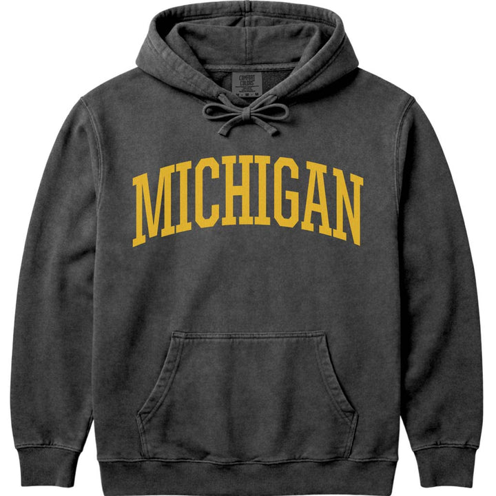 Michigan Sweatshirt Premium Unisex Hoodie - Pepper
