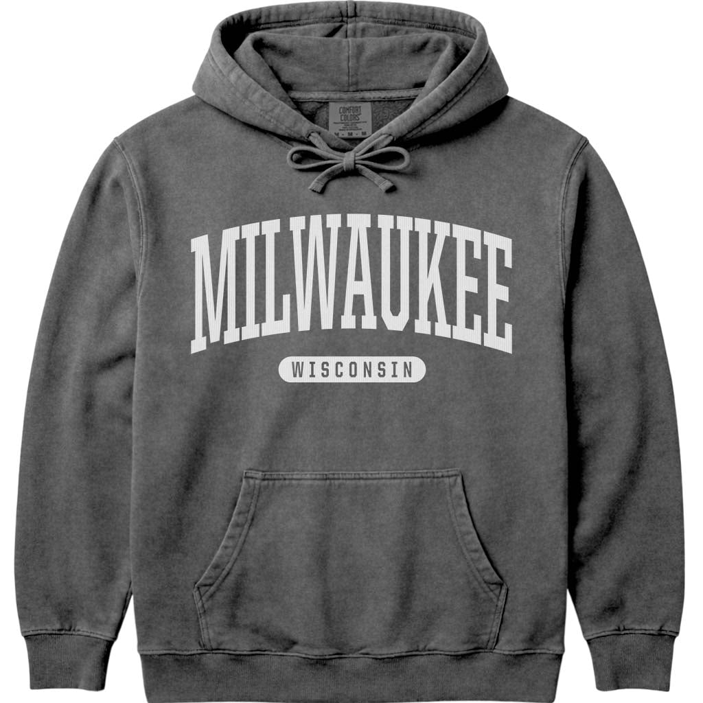 Milwaukee Wisconsin Hoodie - Pepper