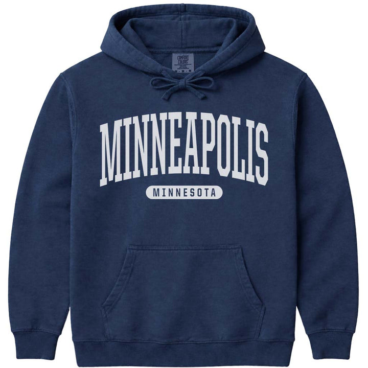 Minneapolis Minnesota Hoodie - Navy