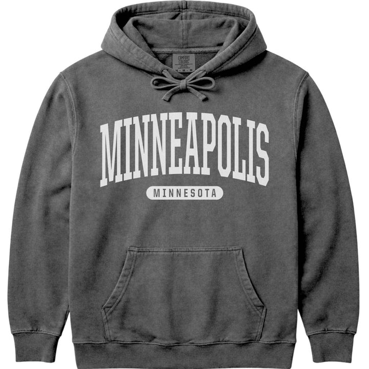 Minneapolis Minnesota Hoodie - Pepper