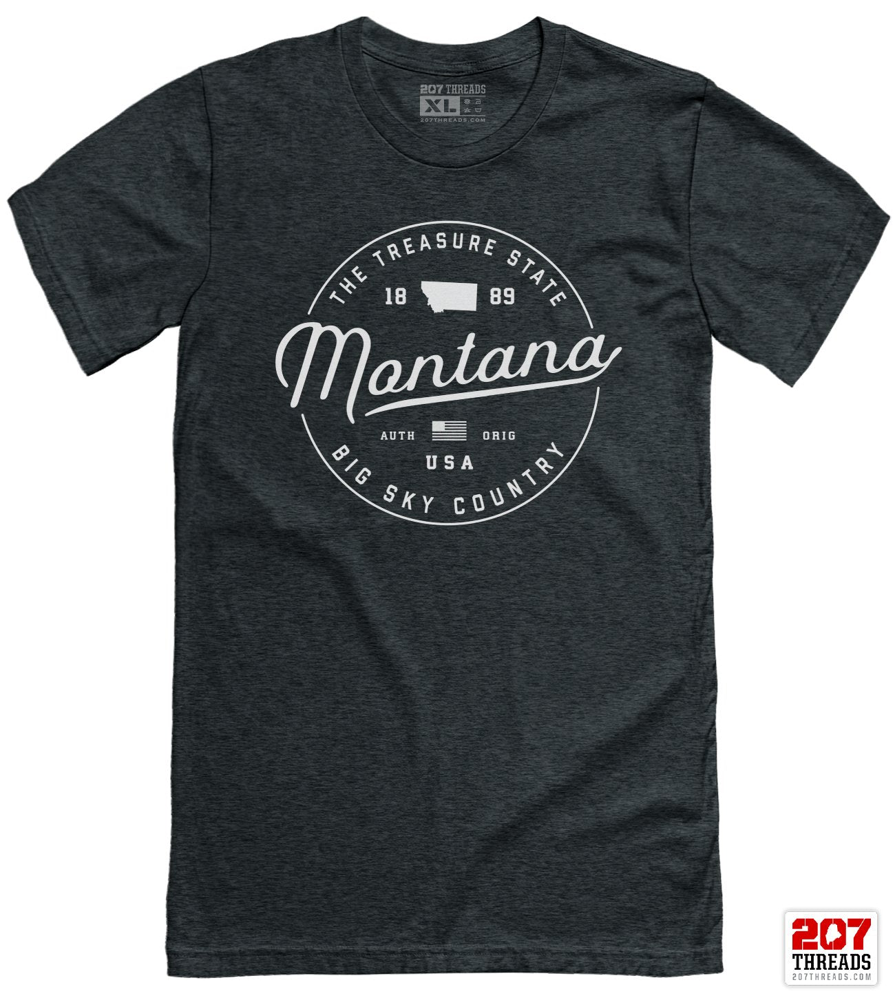 State of Montana T-Shirt - Soft Montana Tee