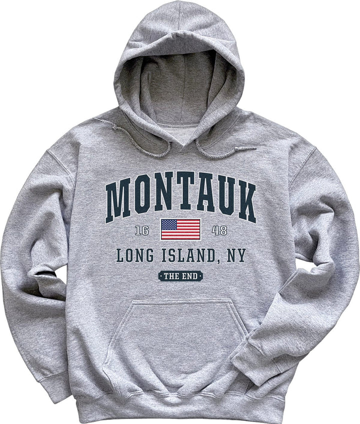 Heather Grey Montauk The End Hoodie