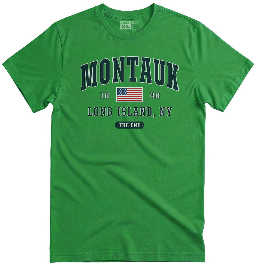 Green Montauk The End T-Shirt