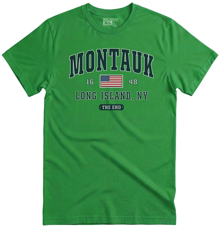 Green Montauk The End T-Shirt