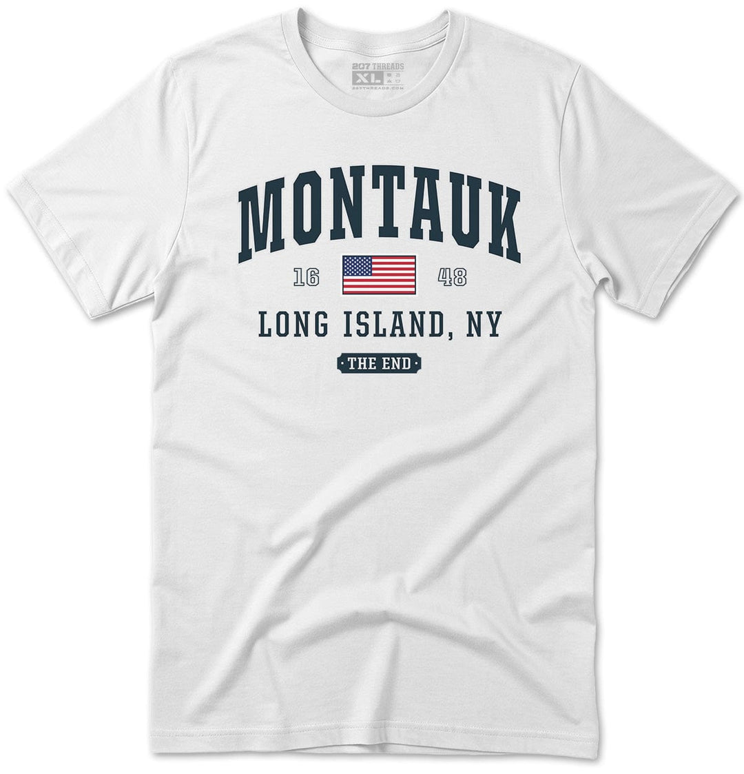 White Montauk The End T-Shirt