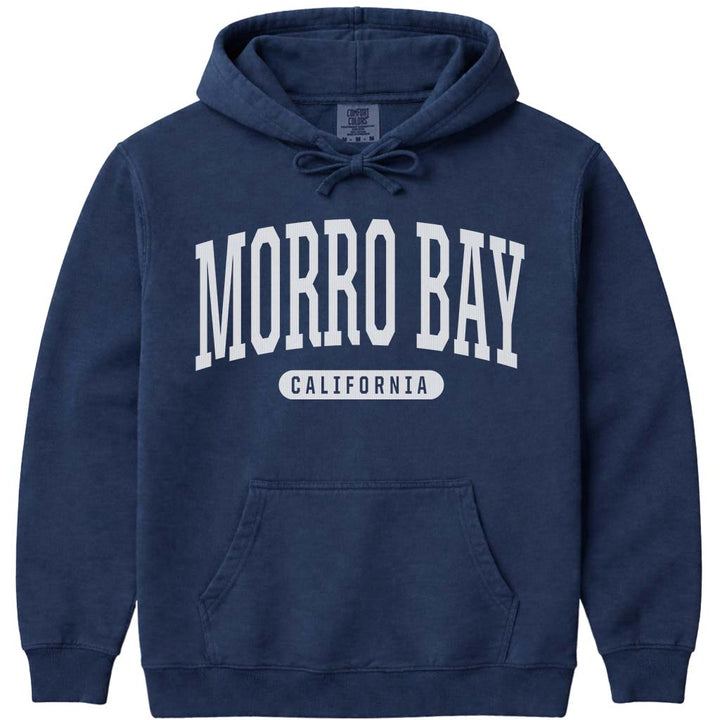 Morro Bay California Hoodie Sweatshirt - Navy