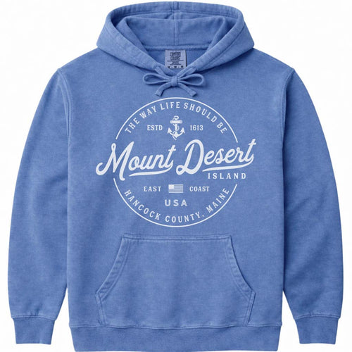 Mount Desert Island Maine Hoodie