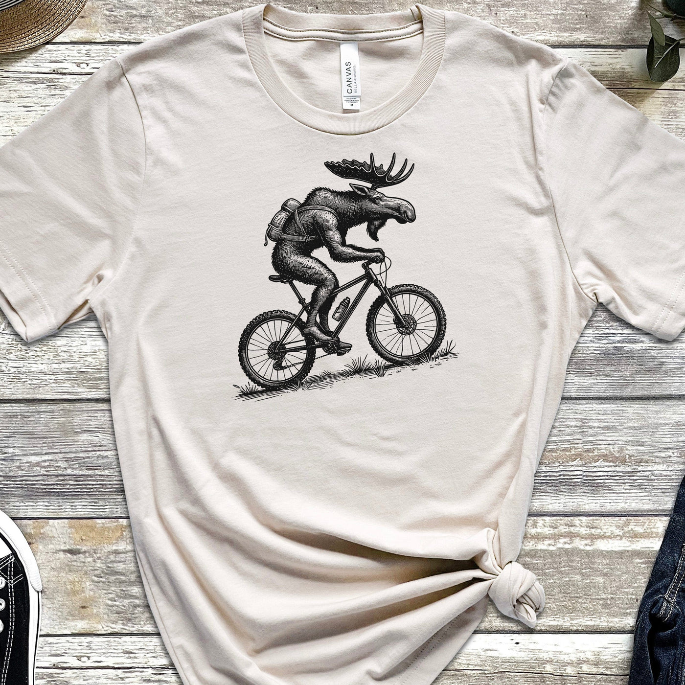 Mountain Bike Moose T-Shirt